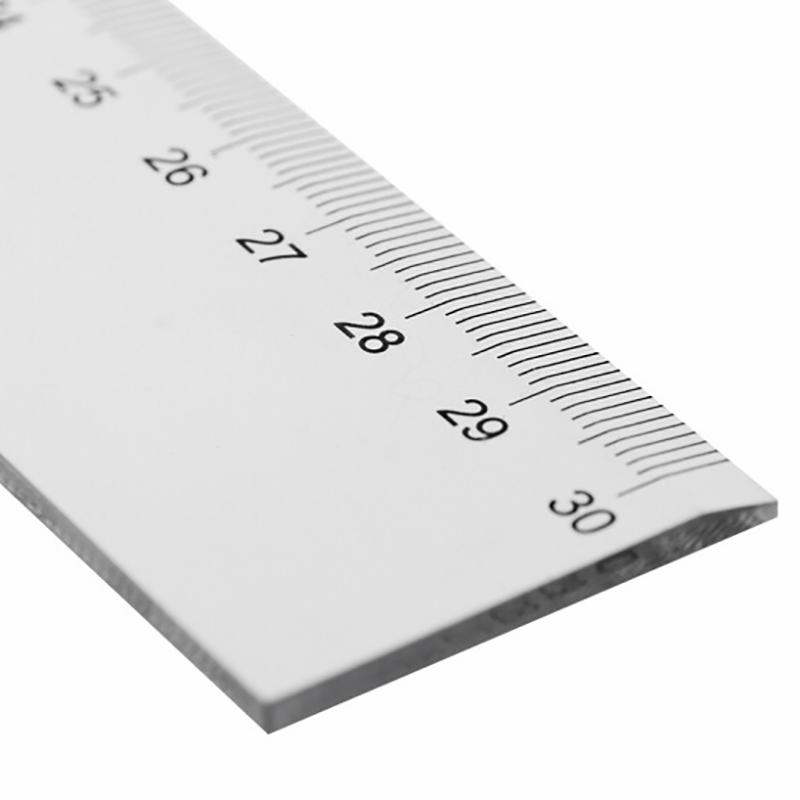 得力 6230直尺30cm 5把装