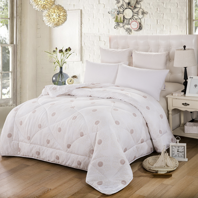 澳丹奴家纺audiano大豆纤维被暖绒被磨毛风景图案冬被被芯单双人冬款