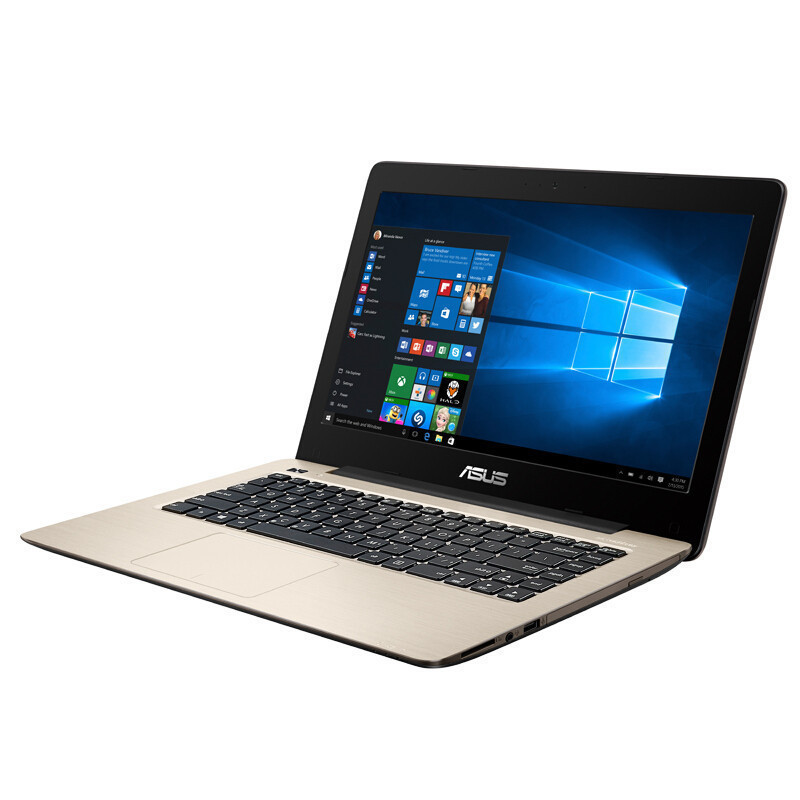华硕(ASUS) A480UR8250 14英寸轻薄笔记本电脑( i5-8250U 4G 500GB 2G独显 香槟金)