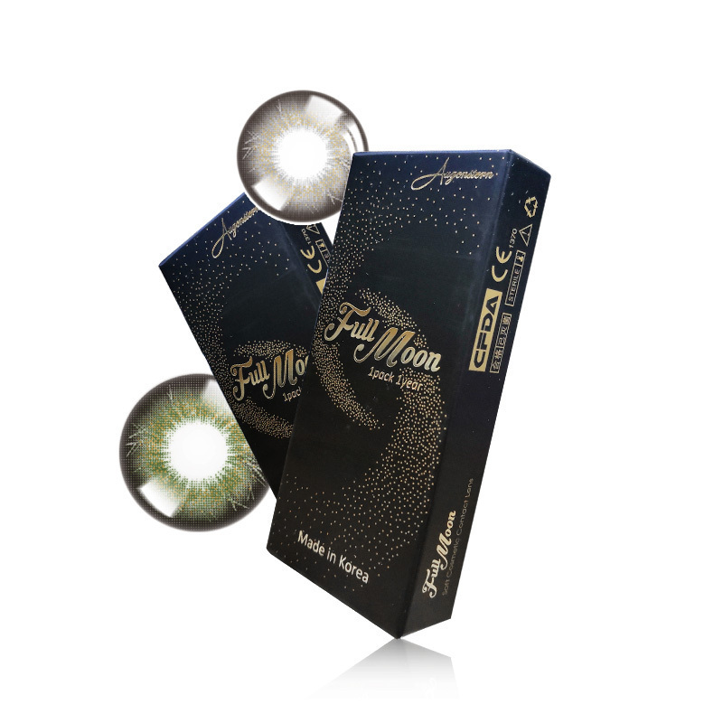 pearl star星茫灰 年抛1片装 混血 自然日常 韩国进口hema材质 美瞳