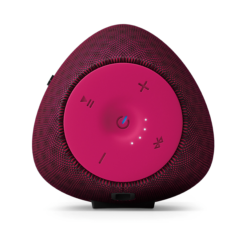 PHILIPS/飞利浦BT6900无线蓝牙音响 便携式防水防尘户外音响低音炮便携式蓝牙音响 紫色