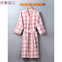 纯棉纱布成人秋冬浴袍吸水浴衣男女情侣睡衣汗蒸服日式睡袍桑拿服