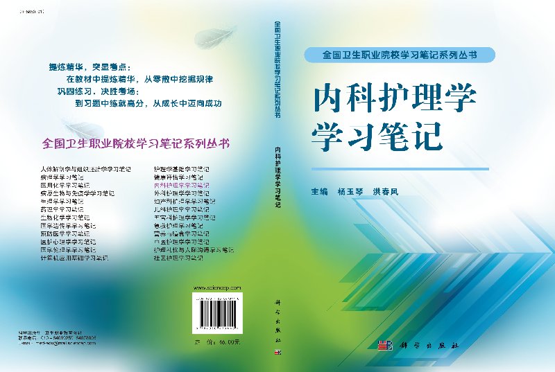 [正版]内科护理学学习笔记杨玉琴 洪春凤编高清大图