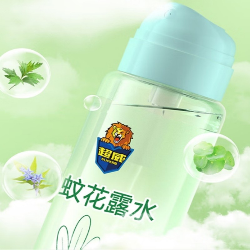 超威艾草驱蚊花露水195ML 40瓶/件起售高清大图
