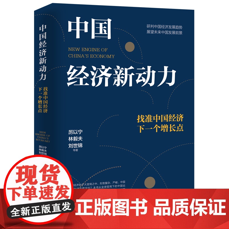 中国经济新动力:找准中国经济下一个增长点 厉以宁、林毅夫、刘世锦中*经济的内在逻辑经济管理金融业经济增长高清大图