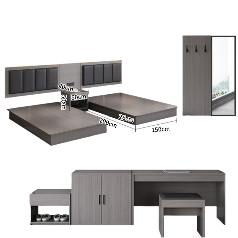 亿洛莱 酒店套房 1.5m 套高清大图