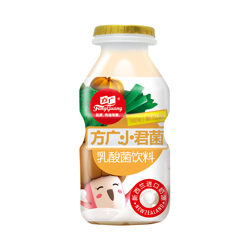 方广 宝宝酸奶 小君菌乳酸菌饮料 益生元 100ml/单瓶装 果汁 进口奶源