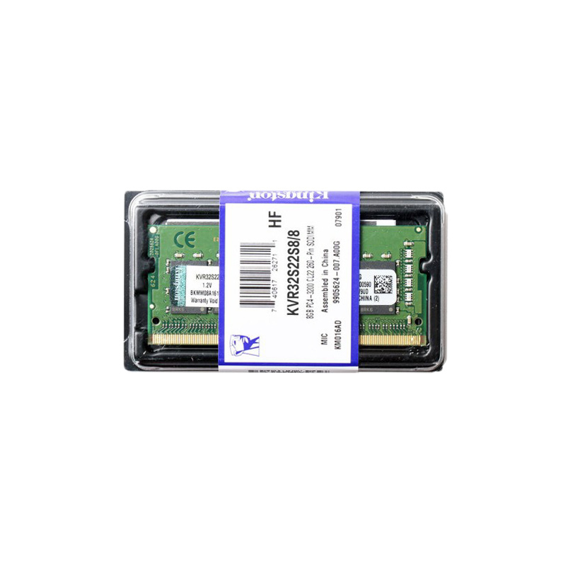 金士顿(Kingston) DDR4 3200 8G 笔记本电脑内存条 兼容2666