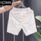 HLCOMAN潮流夏季短裤男士宽松痞帅纯色五分运动裤薄款速干透气休闲中裤子