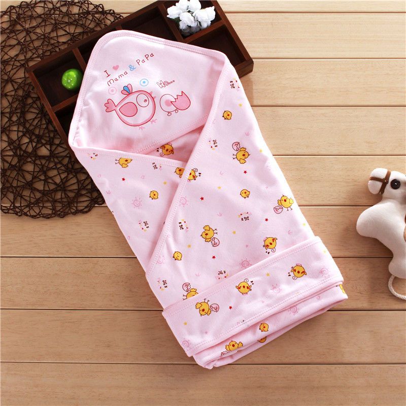 婴儿抱被夏季薄款初生春秋包巾宝宝用品被子夏天的儿包被棉