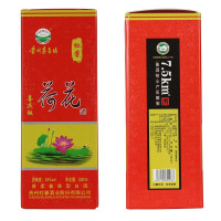 【酱香核心产区】杜酱荷花酒 喜庆版 贵州茅台镇53度香柔酱香型白酒 500ml（整箱装）