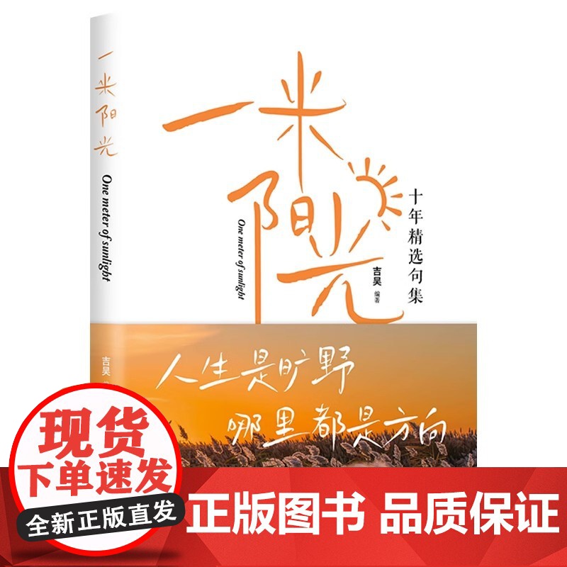 抖音同款]一米阳光正版书籍 人生是狂野 那里都有方向一千多条触心文案我们在迷茫中向往也在迷茫中成长经典暖心疗愈十年精选句高清大图