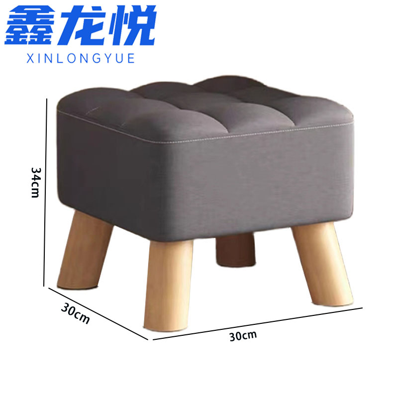 鑫龙悦矮凳实木个高清大图