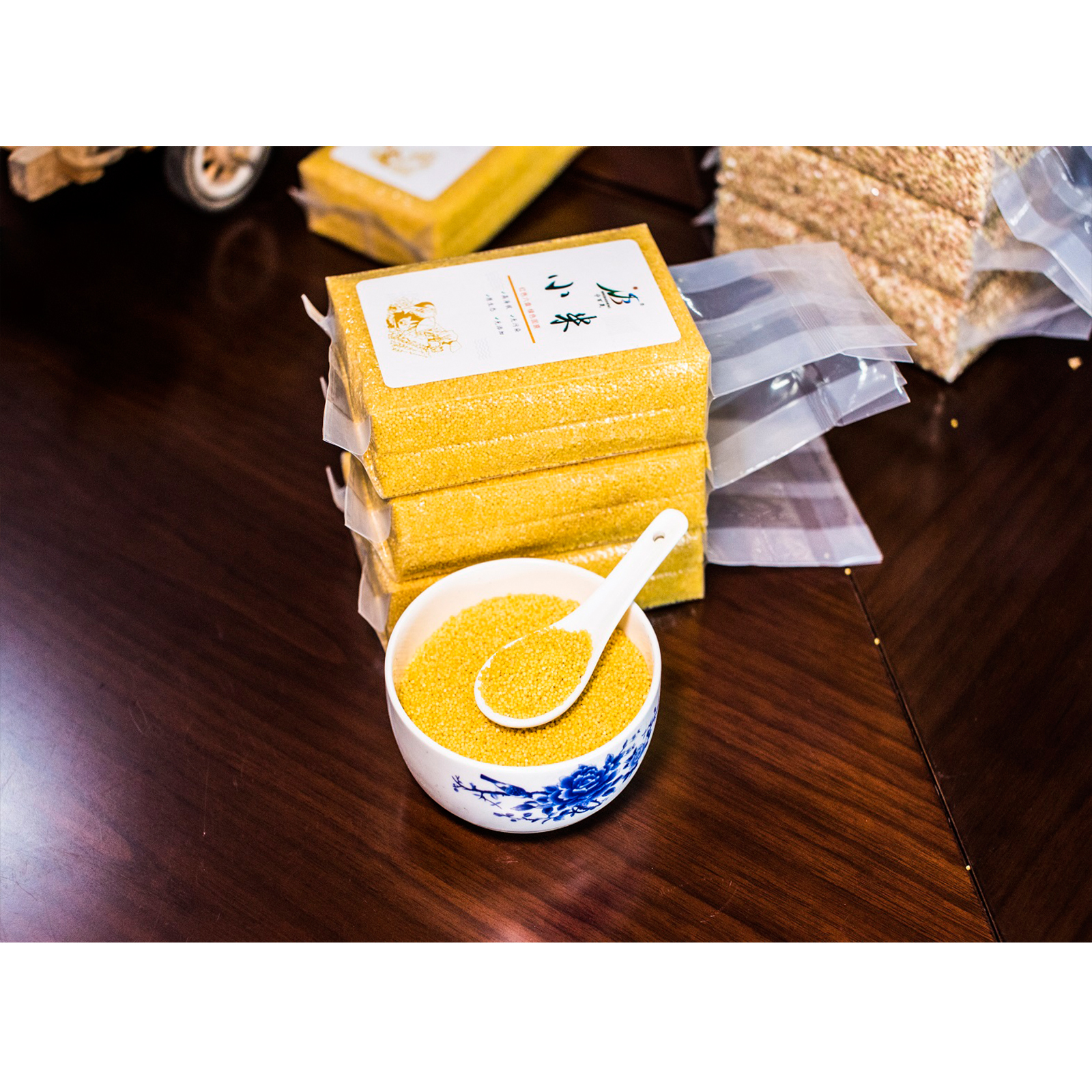 宁百晟真空小米500g/袋高清大图