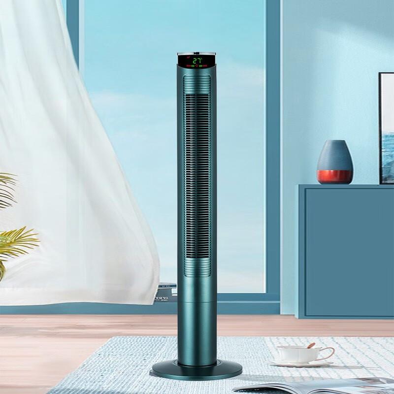 山水(SANSUI)120厘米遥控塔扇触摸款STF-2247R(复古绿)军绿色高清大图