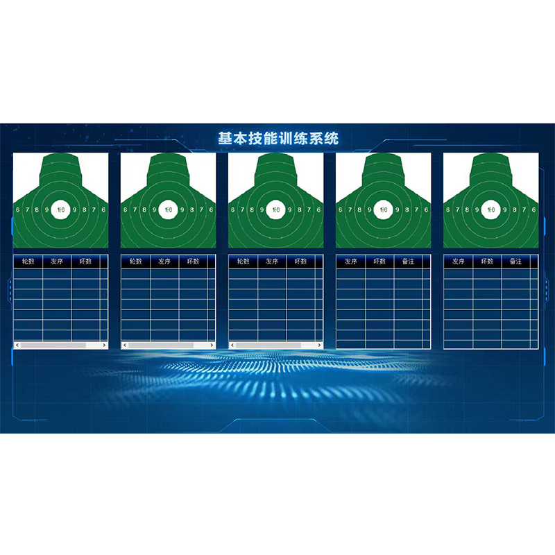 LJYZN-C1977室内影像系统影像互动射击训练系统影像瞄准模拟练习系统模拟训练轻武全天候智能视觉射击训练系统高清大图