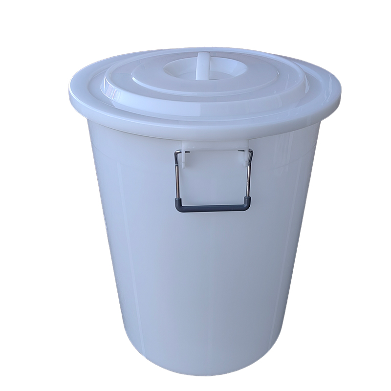 炯毅 塑料水桶红桶塑料桶洗衣手提桶拖把洗澡水桶 塑料桶 100L 带盖 个高清大图