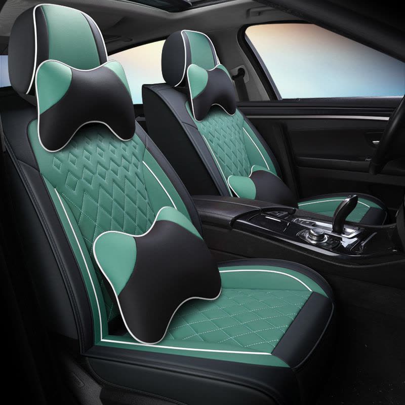 致驾2019款新一代本田凌派汽车坐垫卡通专用广本凌派四季皮革全包座套朗逸速腾凌渡途观帕萨特专用座垫图片