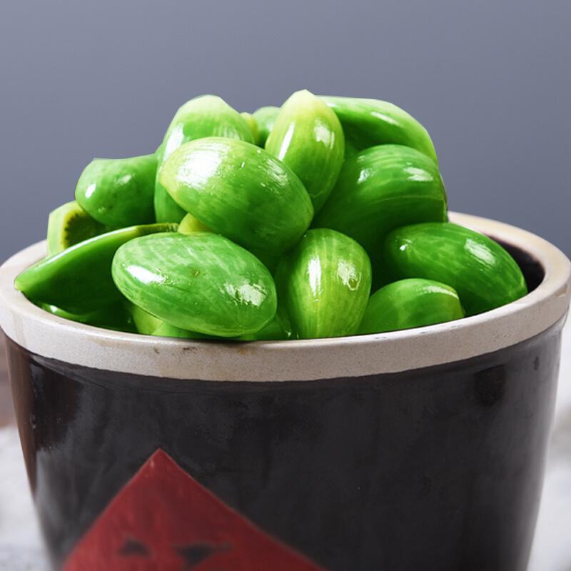 腊八蒜4003瓶绿蒜醋泡蒜糖蒜翡翠腌蒜头山东特产下饭酱菜