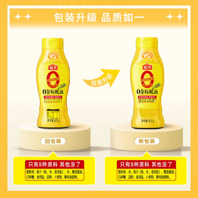 海天 0金标生抽1.28L特级生抽酱油炒菜凉拌家用零添加海天金标生抽 海天0金标生抽1.28L*1+0金标蚝油625g*高清大图