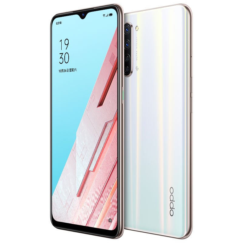 OPPO Reno3 元气版 8GB+128GB 月光白 一体化双模5G 视频双防抖 30W VOOC闪充 4802万超清四摄 全网通全面屏拍照游戏智能手机
