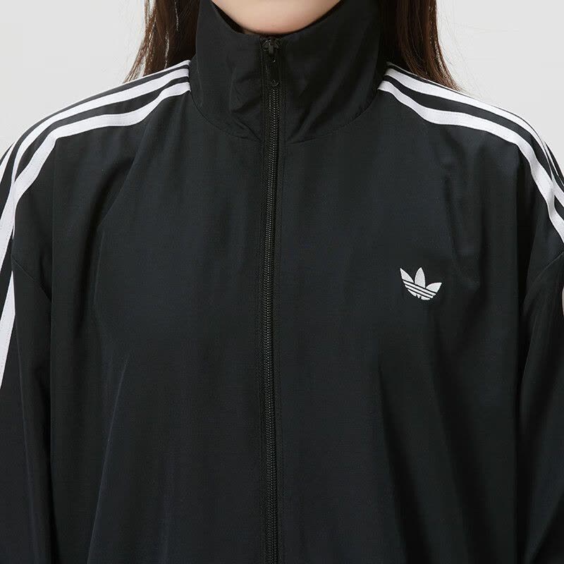 阿迪达斯(adidas)三叶草女装新款美式复古梭织夹克宽松休闲运动外套KD2894 ZP图片