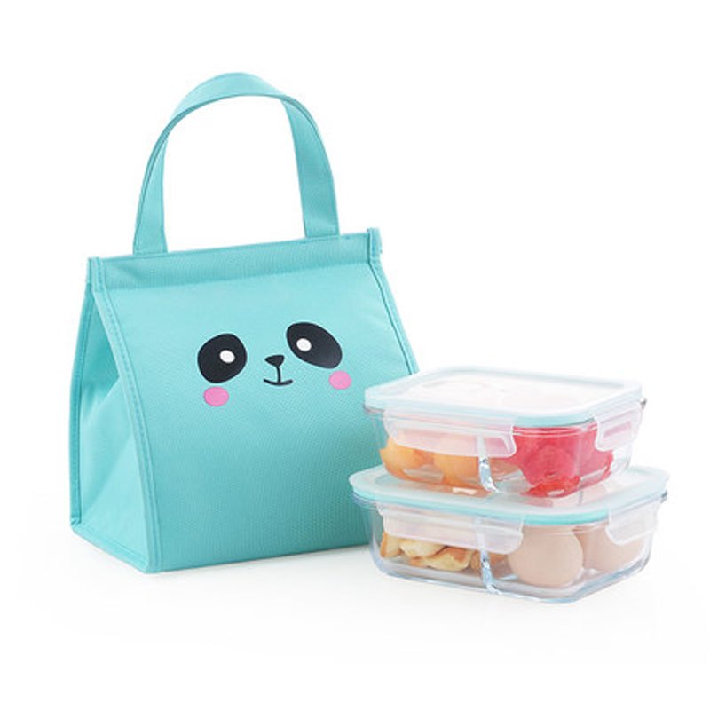 趣涉家居 上班族带饭袋简约现活日用家居百货收纳用品饭盒袋便当手提包饭盒包带饭的手提袋装饭盒袋子手提包居家用品