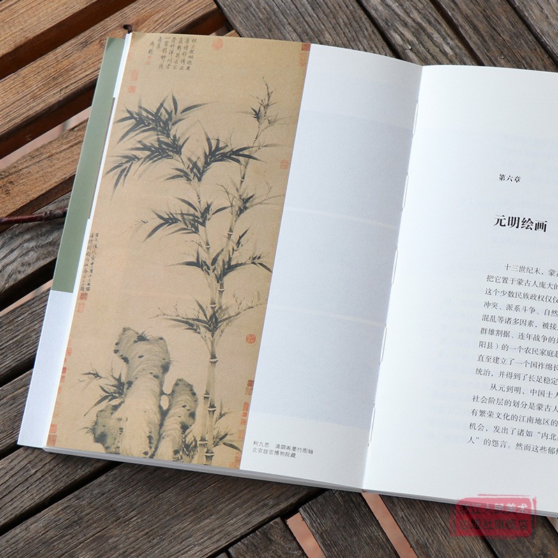 [醉染正版]中国绘画史 极简中国艺术史高清图文解说中国画漆壁画山水花鸟画人物画发展史历代名家册页作品集教师用书 中国美术高清大图