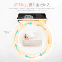 AUPU奥普浴霸QDP5220AS智能触摸开关 负离子LED照明 超薄 风暖 集成吊顶式 普通吊顶式 多功能风暖浴霸