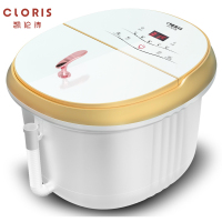 凯伦诗(CLORIS)全自动智能按摩足浴泡脚盆洗脚桶恒温防漏电足浴器F521-20Y 香草黄