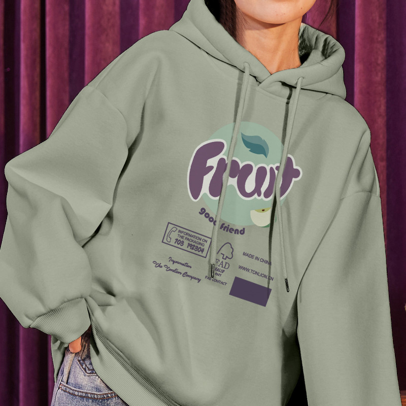 唐狮tonlion女士卫衣帽衫