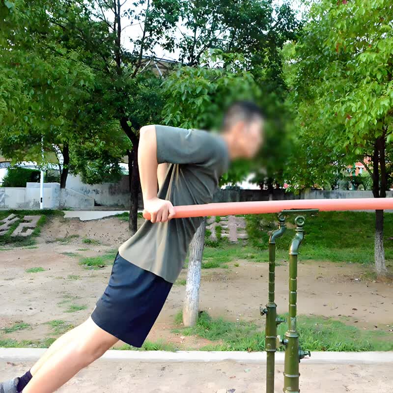 牧捕算法 M-JTP-7H1BQS AI双杠臂屈伸测试仪 七合一高清大图