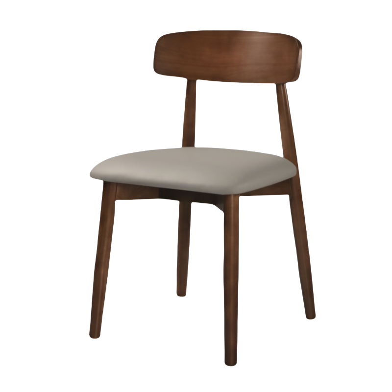 晨磊 实木餐椅 43*49.5*81.5cm(胡桃色) 把高清大图