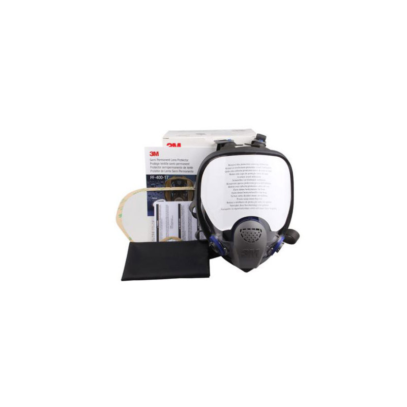 3M 硅胶全面型防护面罩FF-402