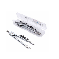 晨光(M&G) FCS90803 银色圆规 专业 金属 不锈钢 米菲金属圆规+铅芯 画图工具套装 单套装