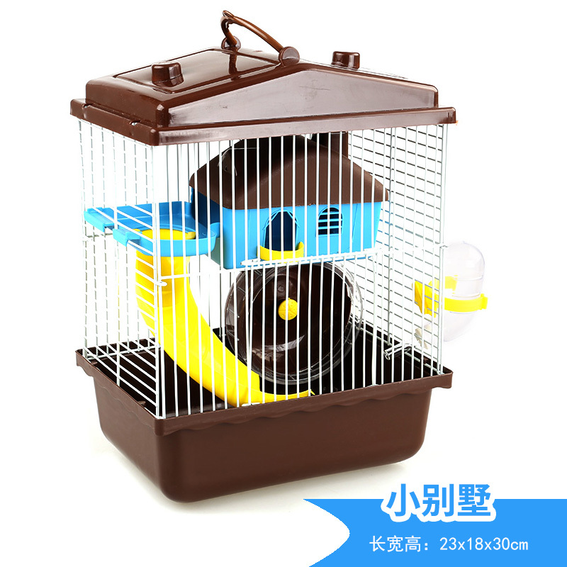 仓鼠笼子用品小别墅新手双层基础窝透明送礼包套餐齐全高清大图