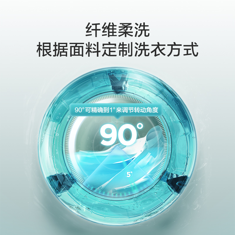 美的(Midea) MD100T20PROFY 10公斤全自动直驱变频滚筒洗衣机家用 洗烘一体机