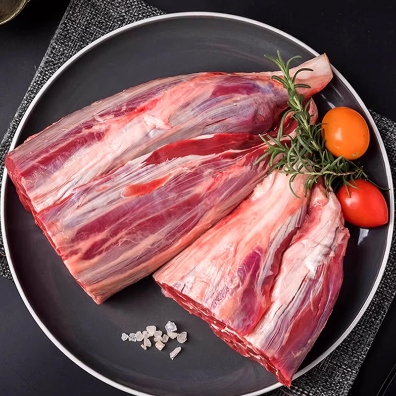 货出六盘 宁夏西吉县 精品牛羊肉组合 (羊排骨、牛腱、牛腩切块)各2斤