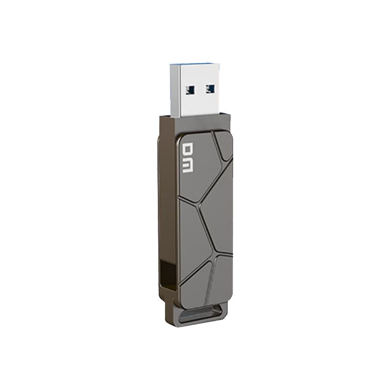 大迈(DM)PT197 128G 金属USB3.2 商务办公高速U盘(计价单位:个) 银色高清大图