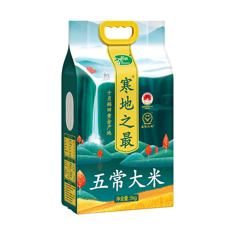 十月稻田寒地之最五常大米十斤口感醇厚富含膳食纤维适合全家食用高清大图
