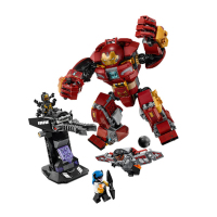 LEGO乐高 SuperHeroes超级英雄系列 76104 反浩克装甲 7-14岁 366粒拼插玩具