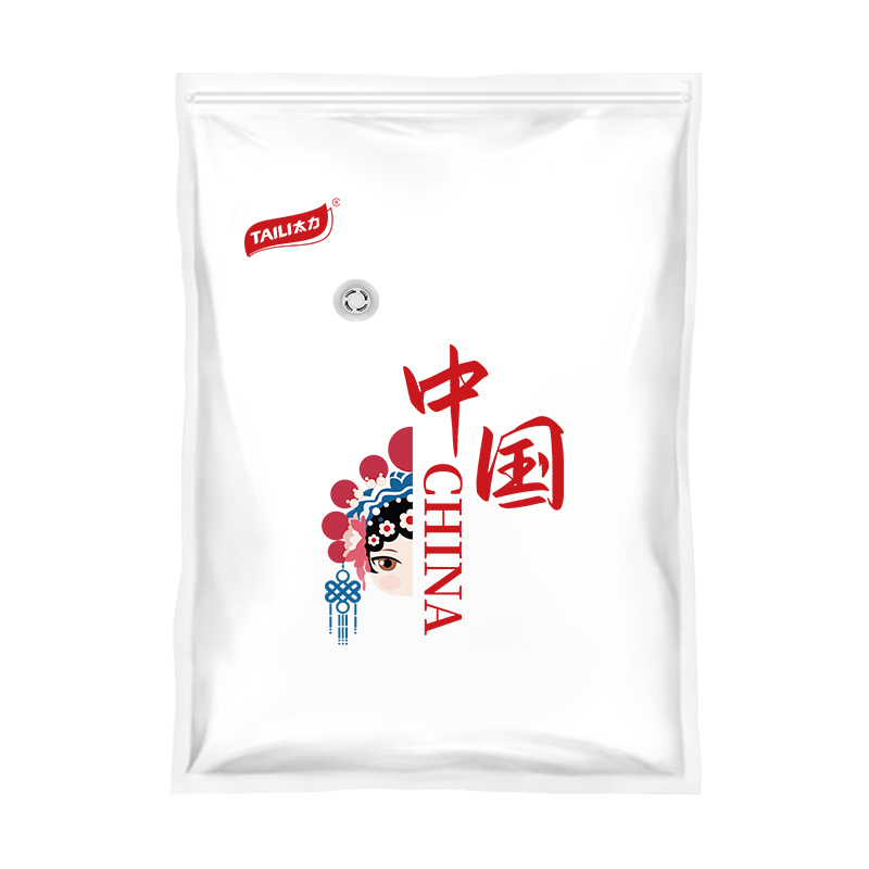 太力(TAILI) 中国红真空压缩收纳袋组合8件套AZ481 特大号平面*3+中号立体*4+手泵高清大图
