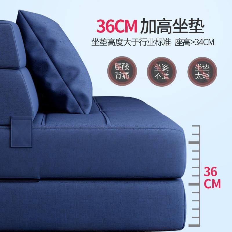 可折叠沙发床现代简约懒人沙发客厅小户型多功能两用榻榻米双人