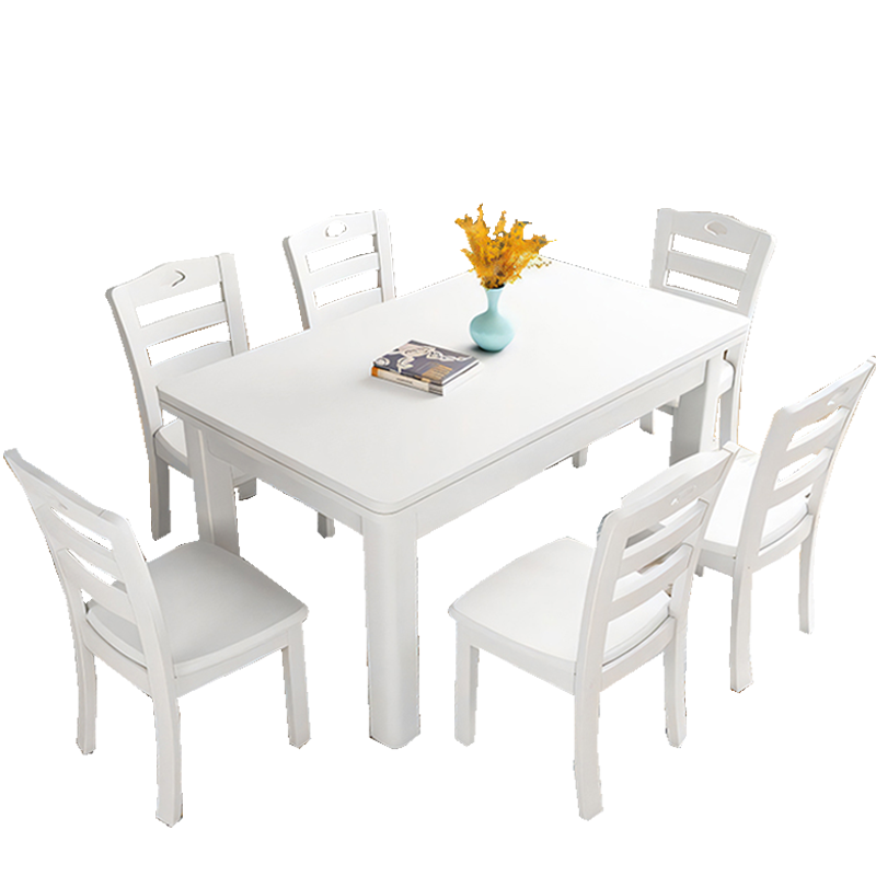 圣承启饭桌六椅1.2m张高清大图