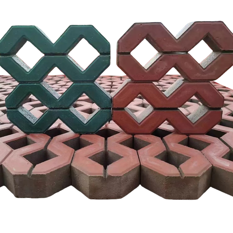先围 植草砖 300*300*60mm 块高清大图