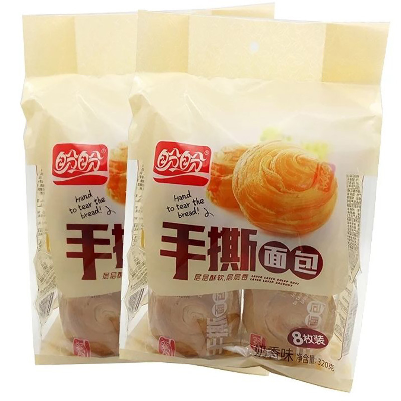 盼盼手撕面包奶香味320g