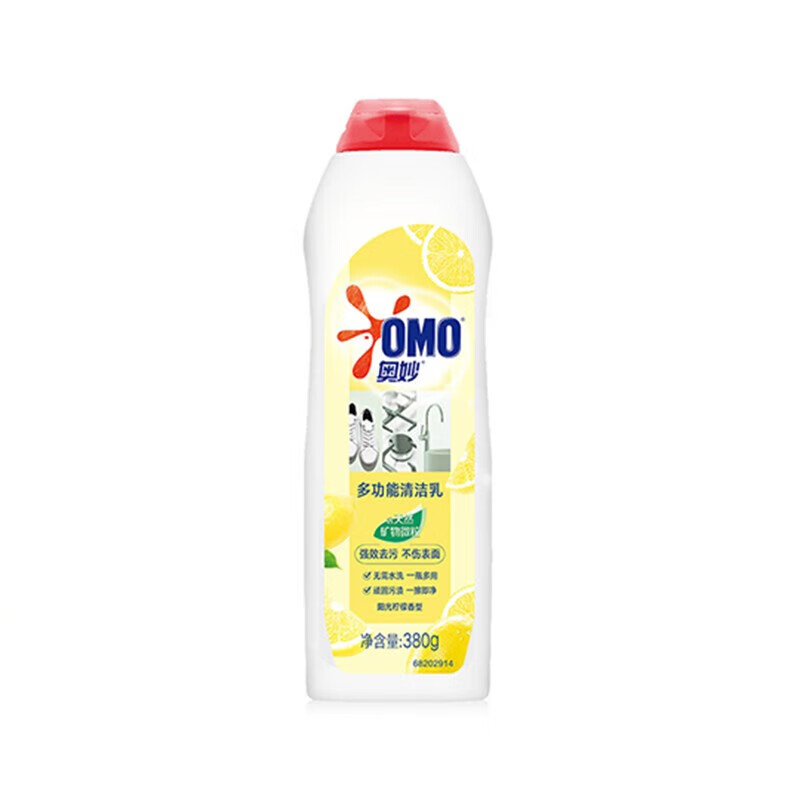 奥妙自然工坊多功能清洁乳柠檬型380G