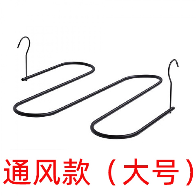 晒被子神器阳台圆形旋转衣架螺旋式晒衣架晾床单被罩套折叠防盗网晾晒架 三维工匠 大s通风不锈钢