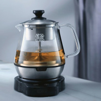 吉谷煮茶器德系高硼硅玻璃壶养生壶恒温蒸茶器居家电水壶四档恒温一壶两用 TA005(1.1L)