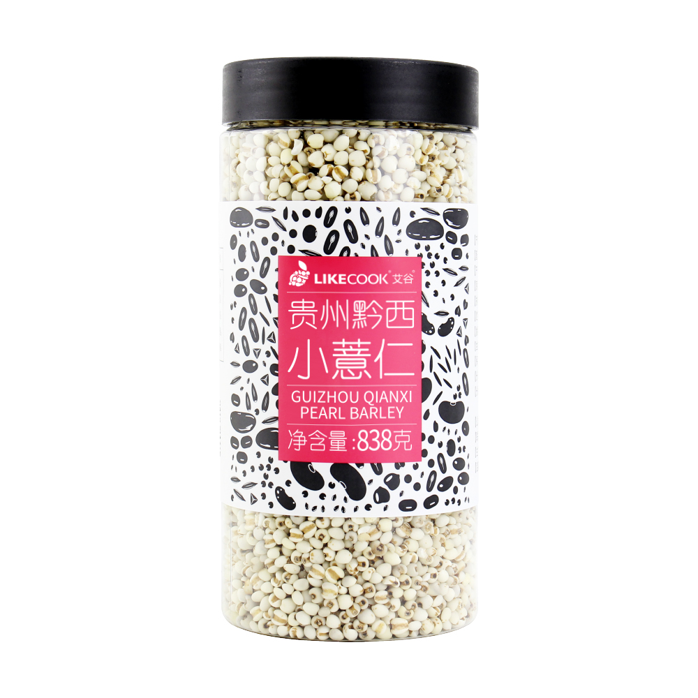 艾谷(LIKECOOK) 贵州黔西小薏仁米838g(88罐)高清大图